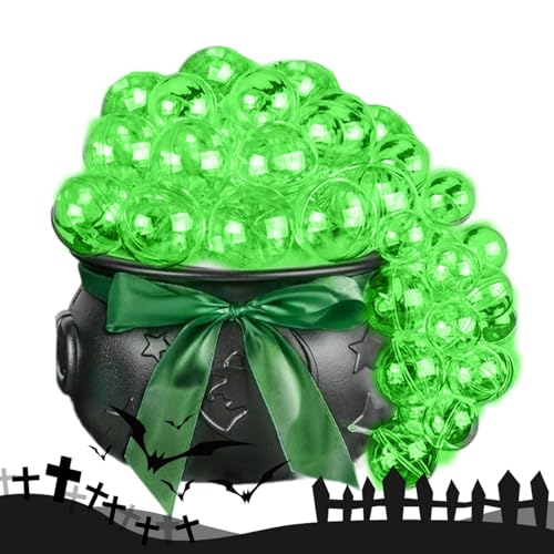 Gupcaqosjw Indoor Halloween Cauldron | Dekorative Halloween Skulptur Mit Blubbereffekt - Fernbedienung Für Dekoration An Kamin Fensterbank Terrasse von Gupcaqosjw