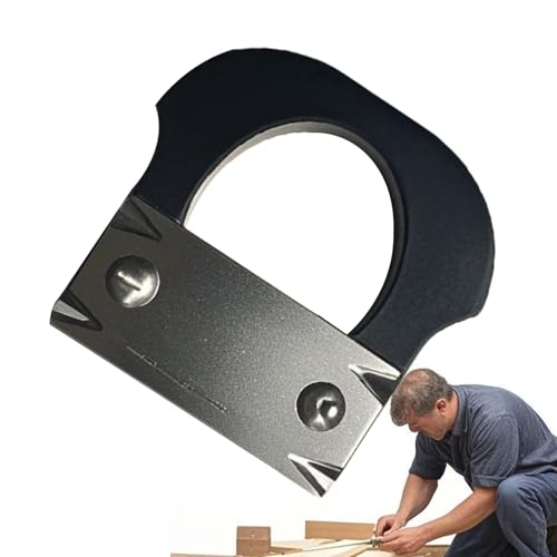 Gupcaqosjw Kantenschleifer,Kantenanleger - Doppelseitiger Handschaber & Fasenwerkzeug Für Holz ABS Furnier PVC Möbelbearbeitung von Gupcaqosjw