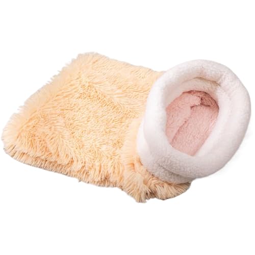 Gupcaqosjw Katzen Winter Schlafsack - Gemütliche Katzenhöhle Versteck,Kuschelzone Für Kitten Weicher Kuschelsack Plüschiges Nest Für Balkon Wohnzimmer Schlafzimmer Auto Sofa Gupcaqosjw Katzen Winter Schlafsack - Gemütliche Katzenhöhle Versteck,Kuschelzone Für Kitten Weicher Kuschelsack Plüschiges Nest Für Balkon Wohnzimmer Schlafzimmer Auto Sofa von Gupcaqosjw
