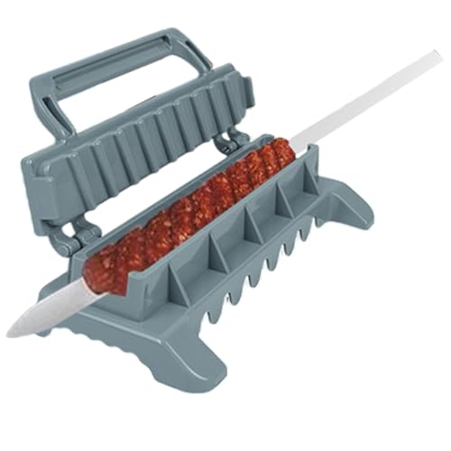 Gupcaqosjw Kebab Maker Presse, 29 X 12.7 X 9 Cm Kebab Maker Machine, Kebab Maker, Tragbare Kabobspieße Barbecue Maschine, Professionelles Kebab-Grillwerkzeug, Grillspieß-Begleiter von Gupcaqosjw