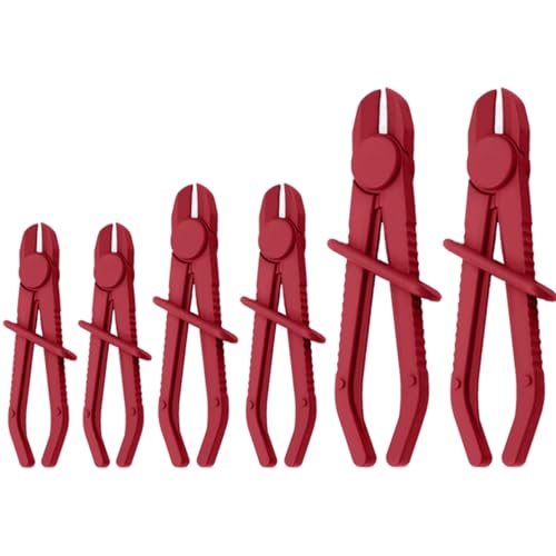 Gupcaqosjw Klemmzange, Schlauchklemmen Werkzeug, Schlauch Abklemmzangen Satz, Schlauchklemmenzange, 6-Teiliges Rohrleitungsset, Flexible Schlauchklemmen Zierzange Kit Gupcaqosjw Klemmzange, Schlauchklemmen Werkzeug, Schlauch Abklemmzangen Satz, Schlauchklemmenzange, 6-Teiliges Rohrleitungsset, Flexible Schlauchklemmen Zierzange Kit von Gupcaqosjw