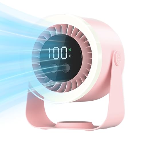 Gupcaqosjw Kühlender Tischventilator | 10-Stufen Leiser Ventilator Mit Starker Kühlluft - USB-aufladbarer Luftzirkulator für Wohnung Arbeitsplatz Studenten Belüftung Gupcaqosjw Kühlender Tischventilator | 10-Stufen Leiser Ventilator Mit Starker Kühlluft - USB-aufladbarer Luftzirkulator für Wohnung Arbeitsplatz Studenten Belüftung von Gupcaqosjw