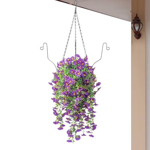 Gupcaqosjw Künstliche Hängbare Blumen Mit Korb | Hängbarer Blumenkübel Mit Pflanzen,Schwebende Florale Deko Für Balkon Hotel Garten Wohnzimmer Hochzeit Gupcaqosjw Künstliche Hängbare Blumen Mit Korb | Hängbarer Blumenkübel Mit Pflanzen,Schwebende Florale Deko Für Balkon Hotel Garten Wohnzimmer Hochzeit von Gupcaqosjw