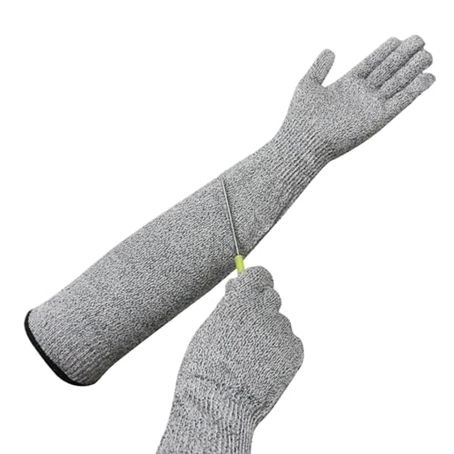 Gupcaqosjw Lange Gartenhandschuhe - Langärmelige Gartenarbeitshandschuhe für den Rückschnitt - Atmungsaktive Gartenarbeit Handschuhe Für Gemüseernte Unkrautjäten Beschneiden Landschaftsbau von Gupcaqosjw