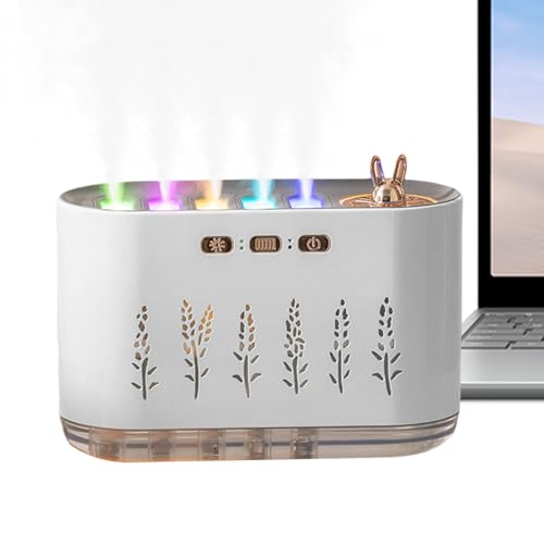 Gupcaqosjw Luftbefeuchter Für Schlafzimmer | Luftbefeuchter mit Aromatherapie und Diffusor sowie 7-Farben-Licht | Leiser Luftbefeuchter Mit Aromatherapie Für Raum Gupcaqosjw Luftbefeuchter Für Schlafzimmer | Luftbefeuchter mit Aromatherapie und Diffusor sowie 7-Farben-Licht | Leiser Luftbefeuchter Mit Aromatherapie Für Raum von Gupcaqosjw