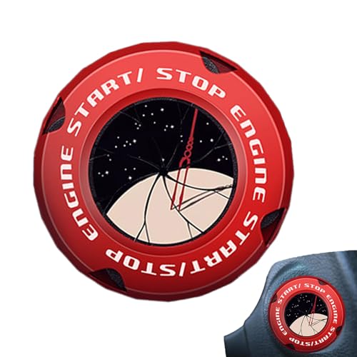 Gupcaqosjw Motorstartabdeckung, Druckabdeckung für Auto,Push Start -Taste -Zubehör - ative Rotationsstaststastaufkleber für Rad Dashboard Key FOB Rocker Gupcaqosjw Motorstartabdeckung, Druckabdeckung für Auto,Push Start -Taste -Zubehör - ative Rotationsstaststastaufkleber für Rad Dashboard Key FOB Rocker von Gupcaqosjw