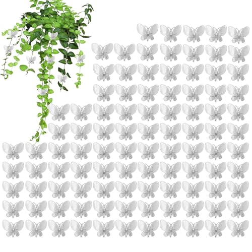 Gupcaqosjw Pflanzen Stützklammern | Blumenranken-Clips,Dicke Klammern 100 Stück für Ranktomaten Gänseblümchen Garten Hof Terrasse Innen Außenbereich Gupcaqosjw Pflanzen Stützklammern | Blumenranken-Clips,Dicke Klammern 100 Stück für Ranktomaten Gänseblümchen Garten Hof Terrasse Innen Außenbereich von Gupcaqosjw