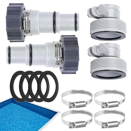 Gupcaqosjw Pool Filter Schlauch Adapter - 1.25 Bis 1.5 Zoll Poolschlauch Verbinder | Gartenzubehör Für Privatpersonen & Fachleute Mit Rückspülfunktion Gupcaqosjw Pool Filter Schlauch Adapter - 1.25 Bis 1.5 Zoll Poolschlauch Verbinder | Gartenzubehör Für Privatpersonen & Fachleute Mit Rückspülfunktion von Gupcaqosjw