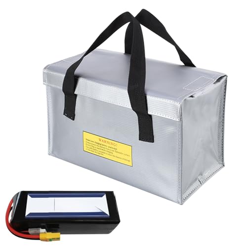 Gupcaqosjw Safe Bag, Feuerfeste Akku Ladebox, Akku Sicherheitsbox, Batterie Schutzbox, Feuerfeste Batteriebeutel, Batterieschutzkoffer, Wear-resistente Ladebeutel, Tragbarer Organisator Gupcaqosjw Safe Bag, Feuerfeste Akku Ladebox, Akku Sicherheitsbox, Batterie Schutzbox, Feuerfeste Batteriebeutel, Batterieschutzkoffer, Wear-resistente Ladebeutel, Tragbarer Organisator von Gupcaqosjw