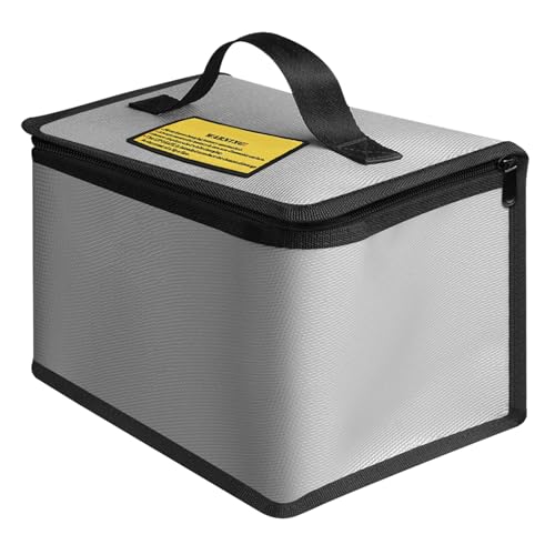 Gupcaqosjw Safe Bag, Feuerfeste Akku Ladebox, Akku Sicherheitsbox, Batterie Schutzbox, Feuerfeste Batteriebeutel, Batterieschutzkoffer, Wear-resistente Ladebeutel, Tragbarer Organisator Gupcaqosjw Safe Bag, Feuerfeste Akku Ladebox, Akku Sicherheitsbox, Batterie Schutzbox, Feuerfeste Batteriebeutel, Batterieschutzkoffer, Wear-resistente Ladebeutel, Tragbarer Organisator von Gupcaqosjw