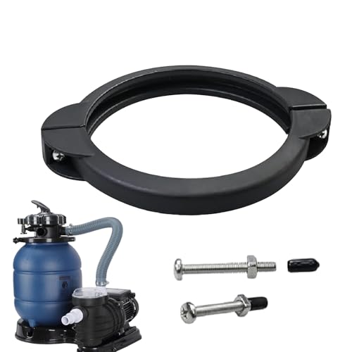 Gupcaqosjw Sandfilter Pumpenklemme, Mehrwegeventil Pool, Sandfilter Filter Spannring, Spannring Sandfilteranlage, Poolfilterklemme, Flanschventilklemme Mit Schrauben Gupcaqosjw Sandfilter Pumpenklemme, Mehrwegeventil Pool, Sandfilter Filter Spannring, Spannring Sandfilteranlage, Poolfilterklemme, Flanschventilklemme Mit Schrauben von Gupcaqosjw