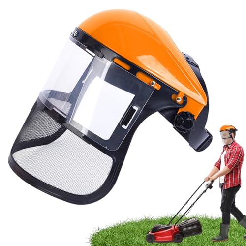 Gupcaqosjw Schleifschild, klarer Gesichtsschild | Gesichtswache,Anti-Fog Clear Clear Leichtweight Protective Hut für Bauholzschweißscheiben Schleifen Schleifen von Gupcaqosjw