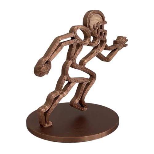 Gupcaqosjw Schreibtisch Figuren,Spieler Strichkunst Sport Skulptur - Statuen Ästhetik Für Wohnzimmer Schlafzimmer Büro Wohnung Küche Bar Eingangsbereich Kamin Geburtstag Sportler Fans von Gupcaqosjw