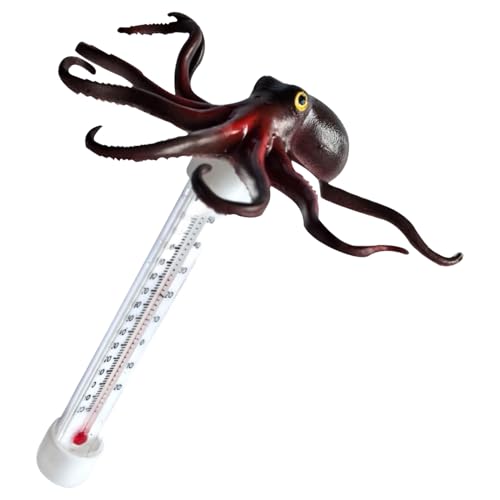 Gupcaqosjw Schwimmbadthermometer Schwimmend | Poolthermometer Mit Großem Display | Wasserdichtes Oktopus-Design Mit -Anzeige Für Aquarium, Teiche Und Outdoor-Aktivitäten Gupcaqosjw Schwimmbadthermometer Schwimmend | Poolthermometer Mit Großem Display | Wasserdichtes Oktopus-Design Mit -Anzeige Für Aquarium, Teiche Und Outdoor-Aktivitäten von Gupcaqosjw