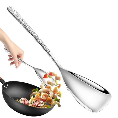 Gupcaqosjw Servierlöffel für Buffet, Metall Servierlöffel,Dienerlöffel groß - Silberspatel Set für Küchenkochen Essrestaurants Hochzeit Teelöffel Utensilien Gupcaqosjw Servierlöffel für Buffet, Metall Servierlöffel,Dienerlöffel groß - Silberspatel Set für Küchenkochen Essrestaurants Hochzeit Teelöffel Utensilien von Gupcaqosjw
