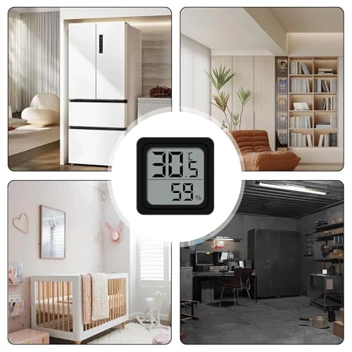Gupcaqosjw Temperatur Luftfeuchtigkeit Anzeige,Digitales Raumklima-Messgerät für Zuhause - Tragbarer Sensor Batteriebetrieben Für Terrasse Garage Wohnzimmer Wohnung Kinderzimmer Schlafzimmer Balkon Gupcaqosjw Temperatur Luftfeuchtigkeit Anzeige,Digitales Raumklima-Messgerät für Zuhause - Tragbarer Sensor Batteriebetrieben Für Terrasse Garage Wohnzimmer Wohnung Kinderzimmer Schlafzimmer Balkon von Gupcaqosjw