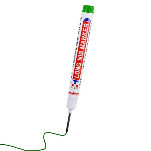 Gupcaqosjw Tiefes Lochmarker, langer Tippmarker - Deep Reach Marker,Schneller trockener Mehrzweckstift für, Hardware-Tool für den industriellen Gebrauch des Bauwesens von Gupcaqosjw