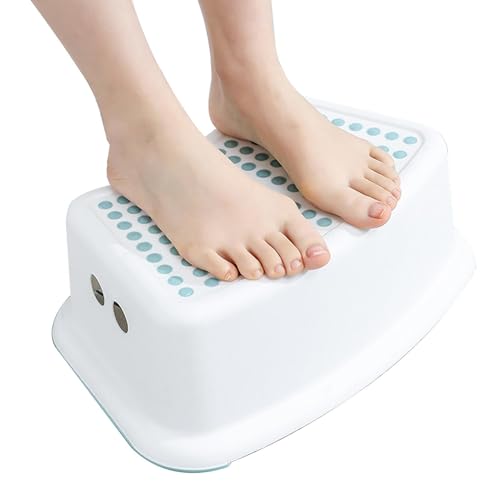 Gupcaqosjw Toilettenhocker Erwachsene Toiletten Fußhocker 37 X 25 X 13 cm Plastik Klohocker Kackhocker WC Hocker Toilette Badezimmer Toilettenhocker Gegen Hämorrhoiden Verstopfung Reizdarm Blähungen von Gupcaqosjw