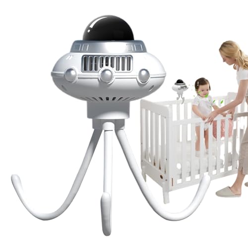Gupcaqosjw Tragbarer Ventilator Für Kinderwagen - Space Octopus Bladeless Kühllüfter | Mit Flexiblen Stativ Leichtes Kühlgerät Für Draußen Kinderwagen Auto Haus Schreibtisch Gupcaqosjw Tragbarer Ventilator Für Kinderwagen - Space Octopus Bladeless Kühllüfter | Mit Flexiblen Stativ Leichtes Kühlgerät Für Draußen Kinderwagen Auto Haus Schreibtisch von Gupcaqosjw