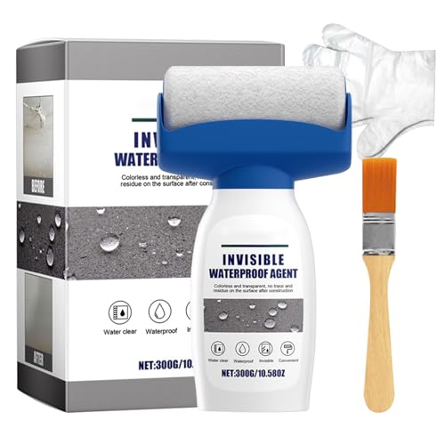Gupcaqosjw Transparenter Wasserdichter Dichtstoff, 300 ml Betonkleber-Spray, Hochfester Reparaturkleber Für Kellerrisse Dachrinnen Beton Und Abdichtungsarbeiten Gupcaqosjw Transparenter Wasserdichter Dichtstoff, 300 ml Betonkleber-Spray, Hochfester Reparaturkleber Für Kellerrisse Dachrinnen Beton Und Abdichtungsarbeiten von Gupcaqosjw