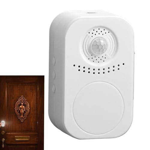 Gupcaqosjw Tür Sensor Gong | Willkommens Audio Player | Bewegungsmelder-Gong Für Zuhause Geschäft Apartment Laden Draußen Drinnen Gupcaqosjw Tür Sensor Gong | Willkommens Audio Player | Bewegungsmelder-Gong Für Zuhause Geschäft Apartment Laden Draußen Drinnen von Gupcaqosjw