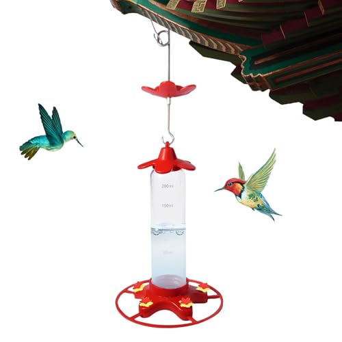 Gupcaqosjw Vogelfuttergerät, Hummingbird -Feeder | Leckfischfischfutter für außen - Automatische Vogelfuttermittel für Garten, Terrasse, Hof von Gupcaqosjw