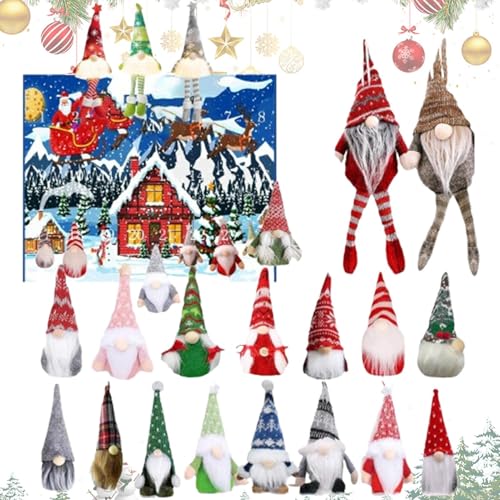 Gupcaqosjw Weihnachts-Adventskalender 2025 | 24 Türchen Halloween Weihnachtswichtel Kalender 2025 | Schwedische Wichtelpuppen Sammelspielzeug | Für Kinder Erwachsene Kleinkinder Jugendliche Gupcaqosjw Weihnachts-Adventskalender 2025 | 24 Türchen Halloween Weihnachtswichtel Kalender 2025 | Schwedische Wichtelpuppen Sammelspielzeug | Für Kinder Erwachsene Kleinkinder Jugendliche von Gupcaqosjw