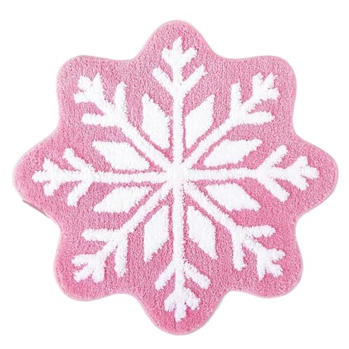 Gupcaqosjw Weihnachtsteppich Rund, 50/60/80/100/120 Cm Runde Badematte, Weihnachtsbaumdecke Rund, Polyester Christmas Tree Skirt Schneeflocken Stern Baum Rock Für Zuhause Weihnachtsfeier Weihnachtsbau von Gupcaqosjw