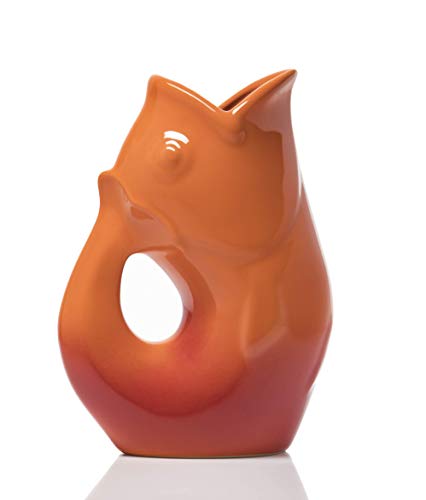 Gurgle Pot Pitcher 1,2 l Ombre Red von Gurgle Pot