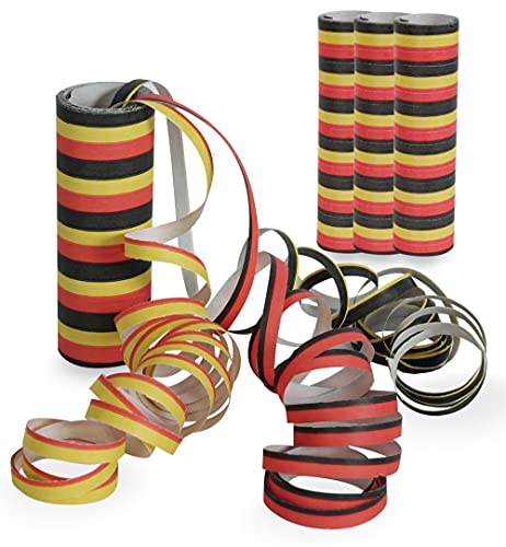 Luftschlange 3 Rollen Deutschland Fan 3er Set Luftschlange 3 Rollen Deutschland Fan 3er Set von FRIES