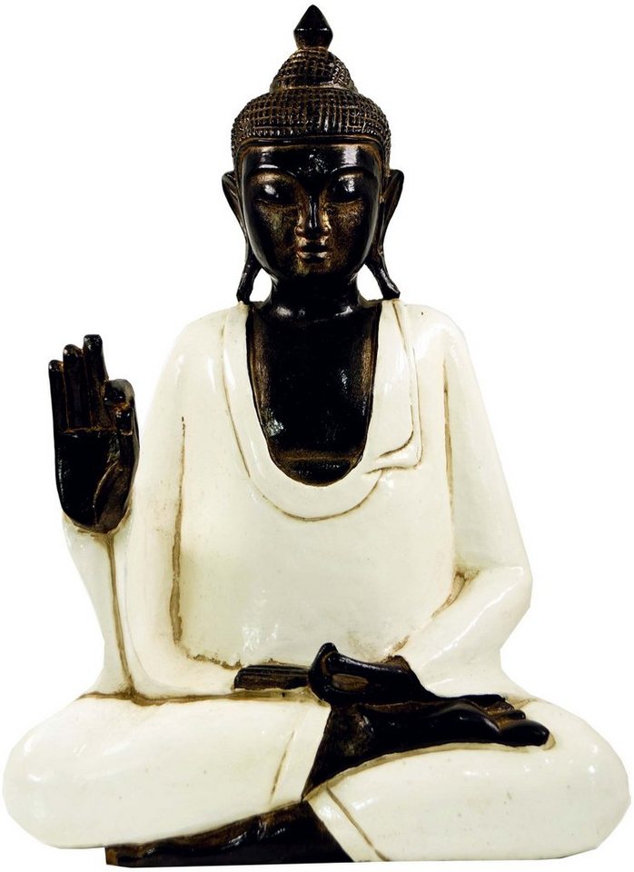 Guru-Shop Buddhafigur Geschnitzter sitzender Buddha im Vitarka Mudra.. von Guru-Shop