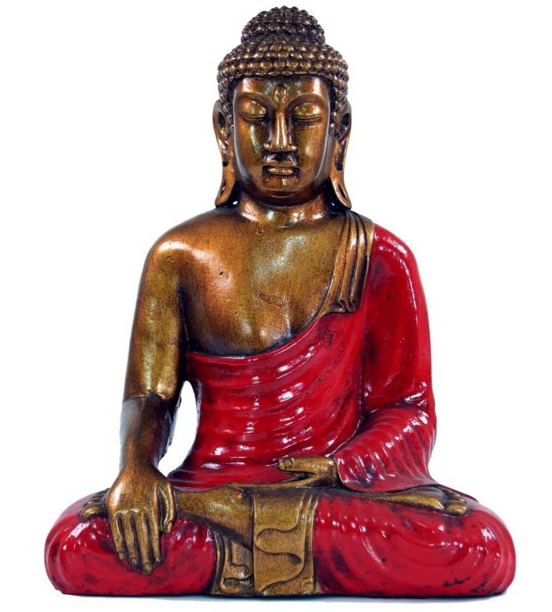 Guru-Shop Buddhafigur Sitzender Buddha im Bhuimsparsha Mudra aus.. von Guru-Shop