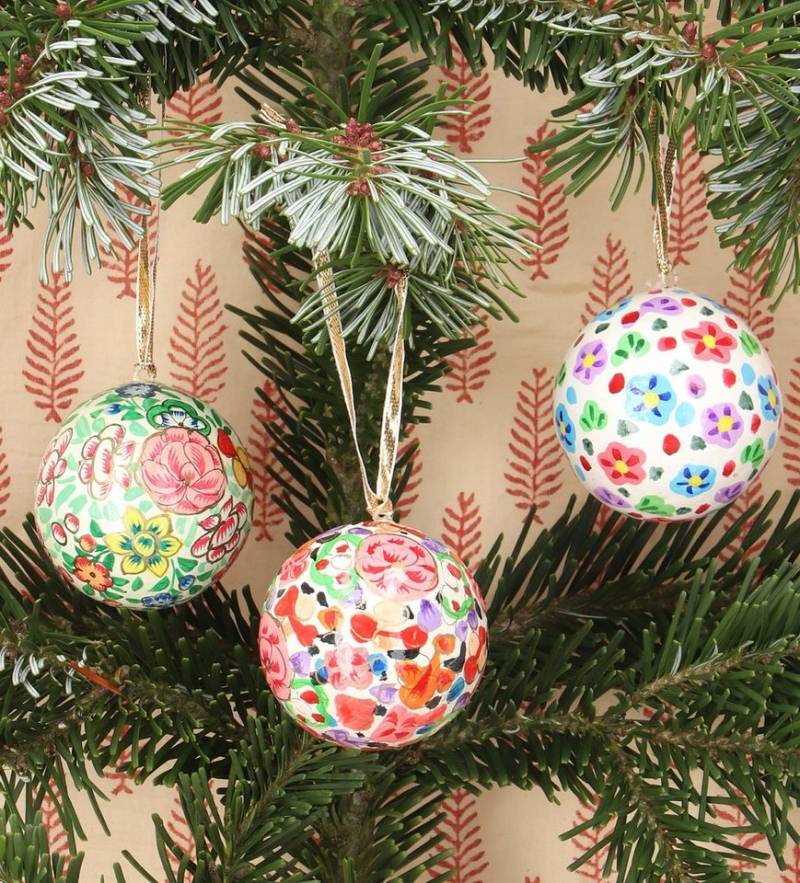 Guru-Shop Christbaumschmuck Upcycling Weihnachtskugel 3er Geschenk Set aus.. Guru-Shop Christbaumschmuck Upcycling Weihnachtskugel 3er Geschenk Set aus.. von Guru-Shop