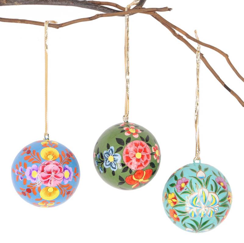 Guru-Shop Christbaumschmuck Upcycling Weihnachtskugel 3er Geschenk Set aus.. Guru-Shop Christbaumschmuck Upcycling Weihnachtskugel 3er Geschenk Set aus.. von Guru-Shop