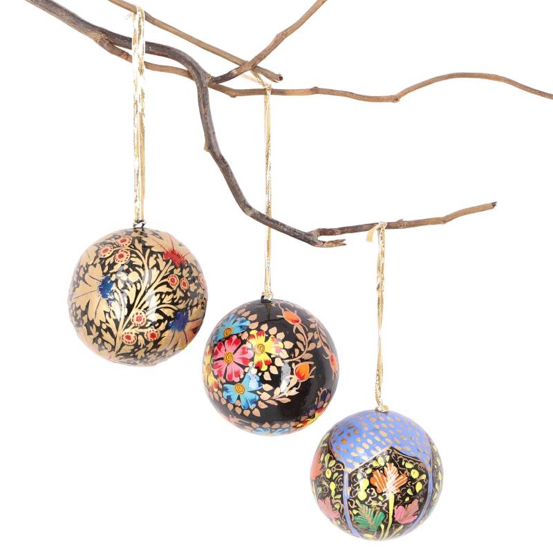 Guru-Shop Christbaumschmuck Upcycling Weihnachtskugel 3er Geschenk Set aus.. Guru-Shop Christbaumschmuck Upcycling Weihnachtskugel 3er Geschenk Set aus.. von Guru-Shop