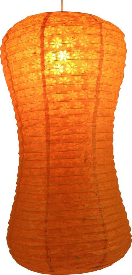 Guru-Shop Lampenschirm Coronada wave Reispapier Lokta Hängelampe -.. Guru-Shop Lampenschirm Coronada wave Reispapier Lokta Hängelampe -.. von Guru-Shop