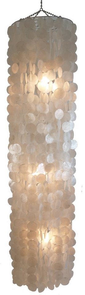 Guru-Shop Deckenleuchten Deckenlampe, Muschelleuchte aus hunderten.., Leuchtmittel nicht inklusive von Guru-Shop