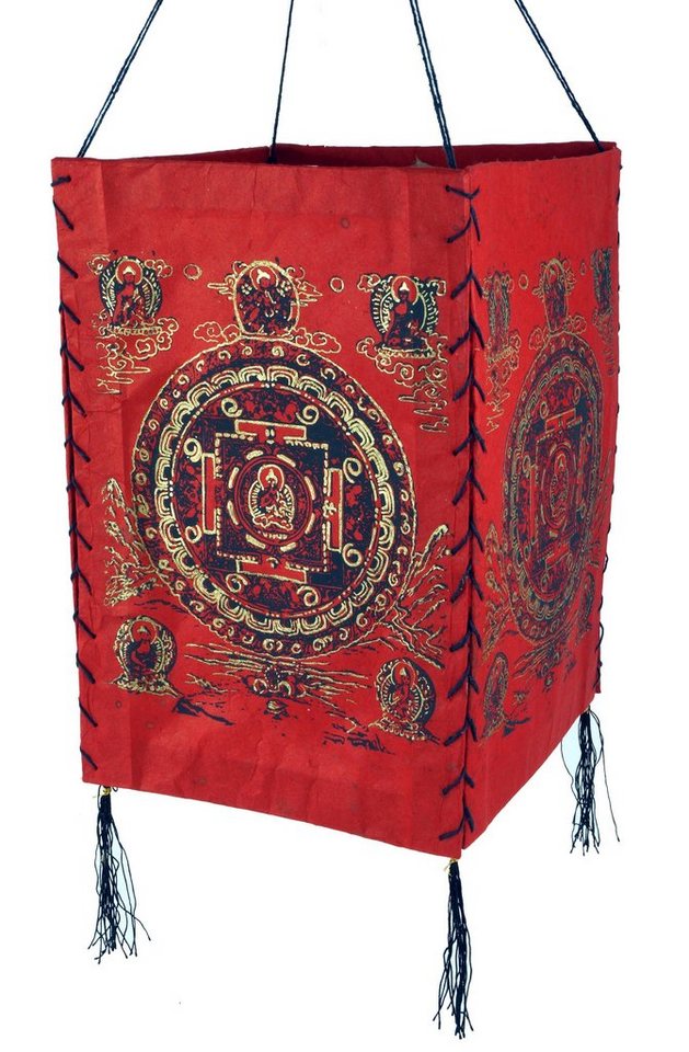 Guru-Shop Lampenschirm Lokta Papier Hänge Lampenschirm, Deckenleuchte.. von Guru-Shop