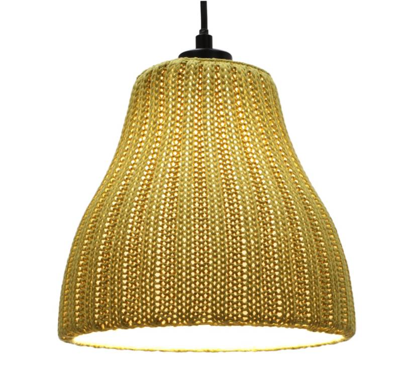 Guru-Shop Deckenleuchten Moderne Deckenleuchte aus gestrickter Baumwolle.., Leuchtmittel nicht inklusive Guru-Shop Deckenleuchten Moderne Deckenleuchte aus gestrickter Baumwolle.., Leuchtmittel nicht inklusive von Guru-Shop