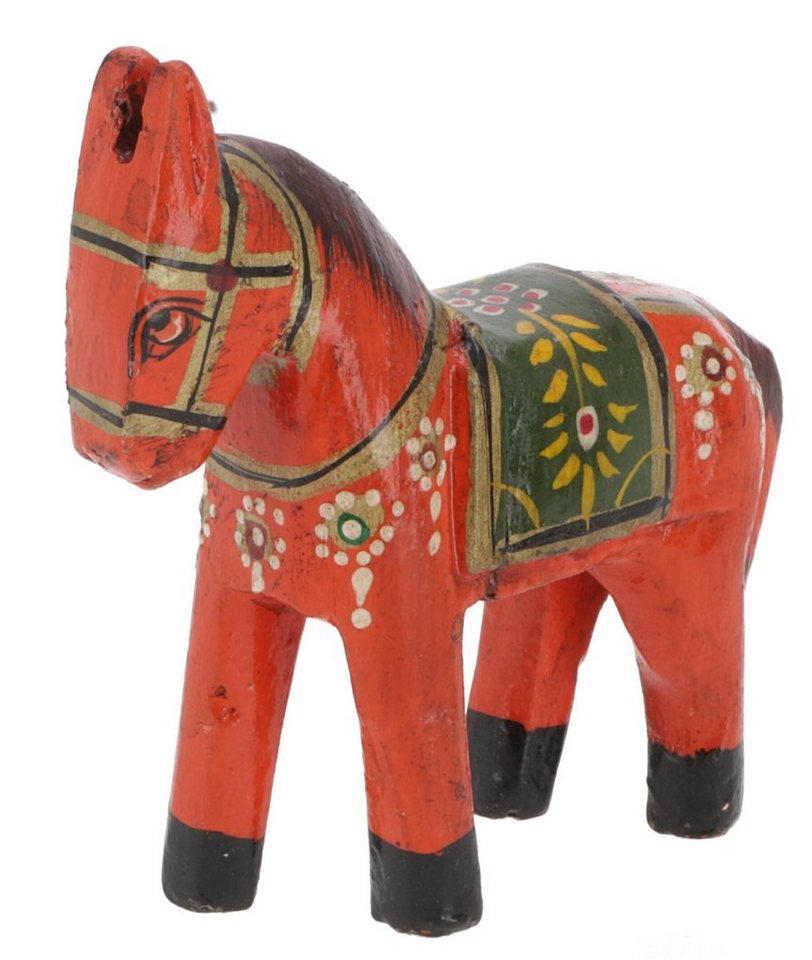 Guru-Shop Dekofigur Deko Pferd, im Antik- look bemalt,.. von Guru-Shop
