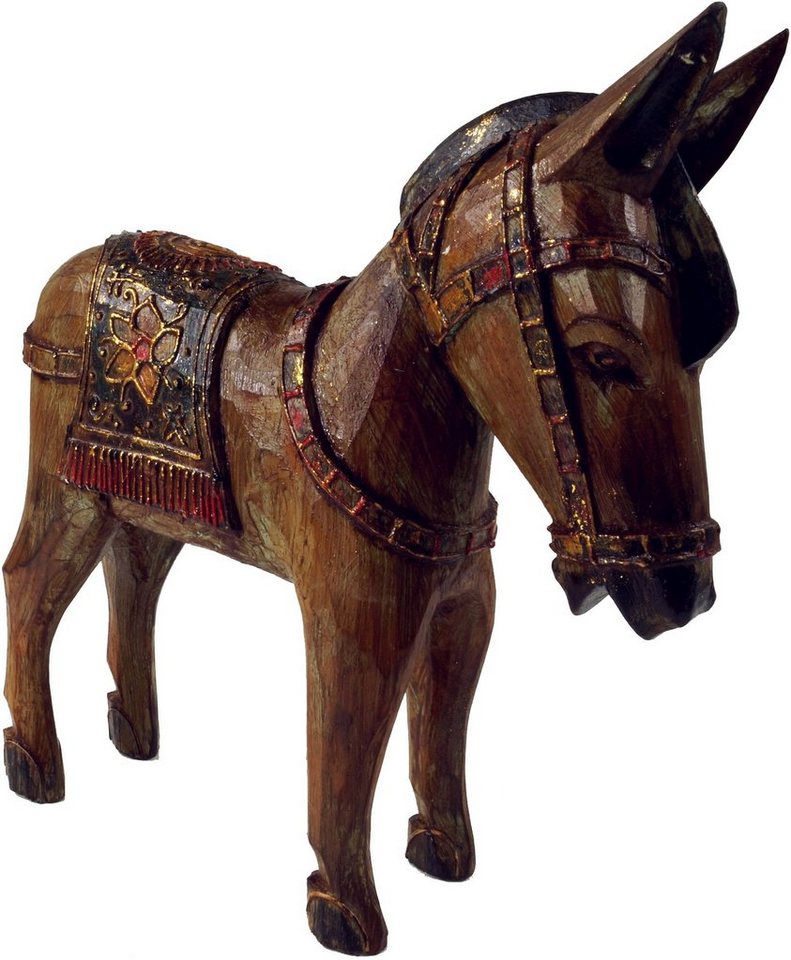 Guru-Shop Dekofigur Geschnitztes Pferd, Dekoobjekt aus Holz -.. Guru-Shop Dekofigur Geschnitztes Pferd, Dekoobjekt aus Holz -.. von Guru-Shop