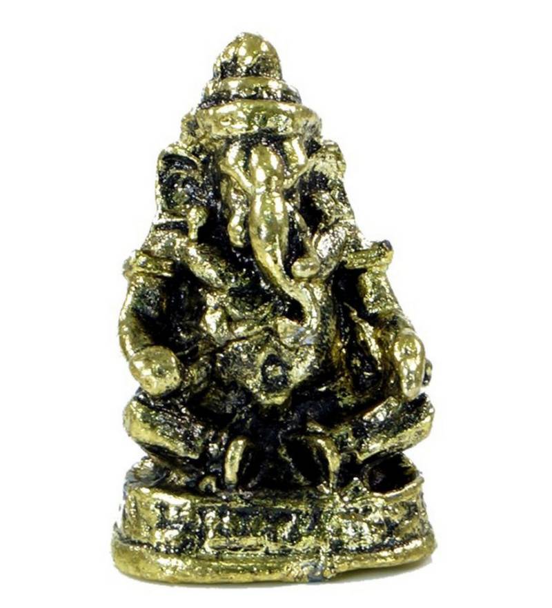 Guru-Shop Dekofigur Kleiner Ganesh Talisman aus Indien - Motiv 2 von Guru-Shop