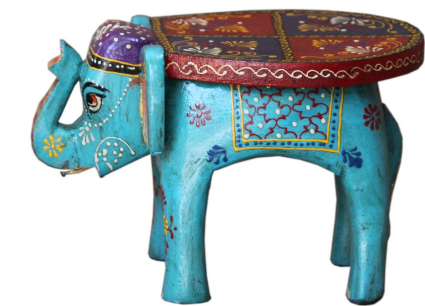 Guru-Shop Dekoobjekt Deko Elefant - türkis von Guru-Shop