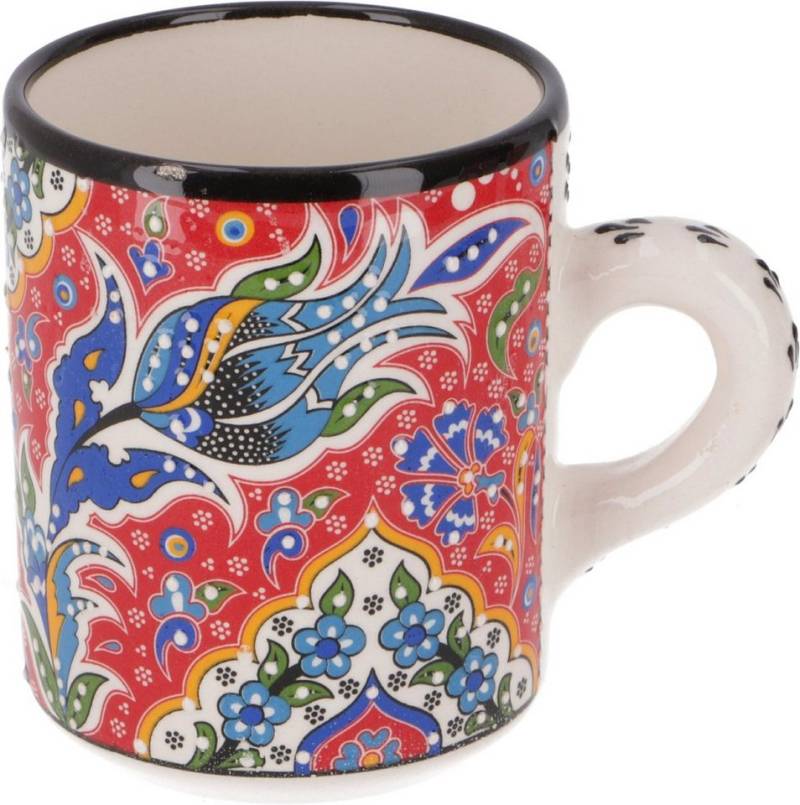 Guru-Shop Dekoobjekt Handbemalter türkischer Kaffeebecher,.. von Guru-Shop