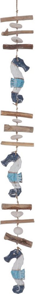Guru-Shop Dekoobjekt Mobile aus Holz - Seepferd von Guru-Shop