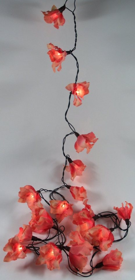 Guru-Shop LED-Lichterkette Lotus Blüten LED Lichterkette 20 Stk. - Blüte.. von Guru-Shop