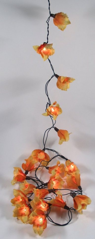 Guru-Shop LED-Lichterkette Lotus Blüten LED Lichterkette 20 Stk. - Blüte.. von Guru-Shop