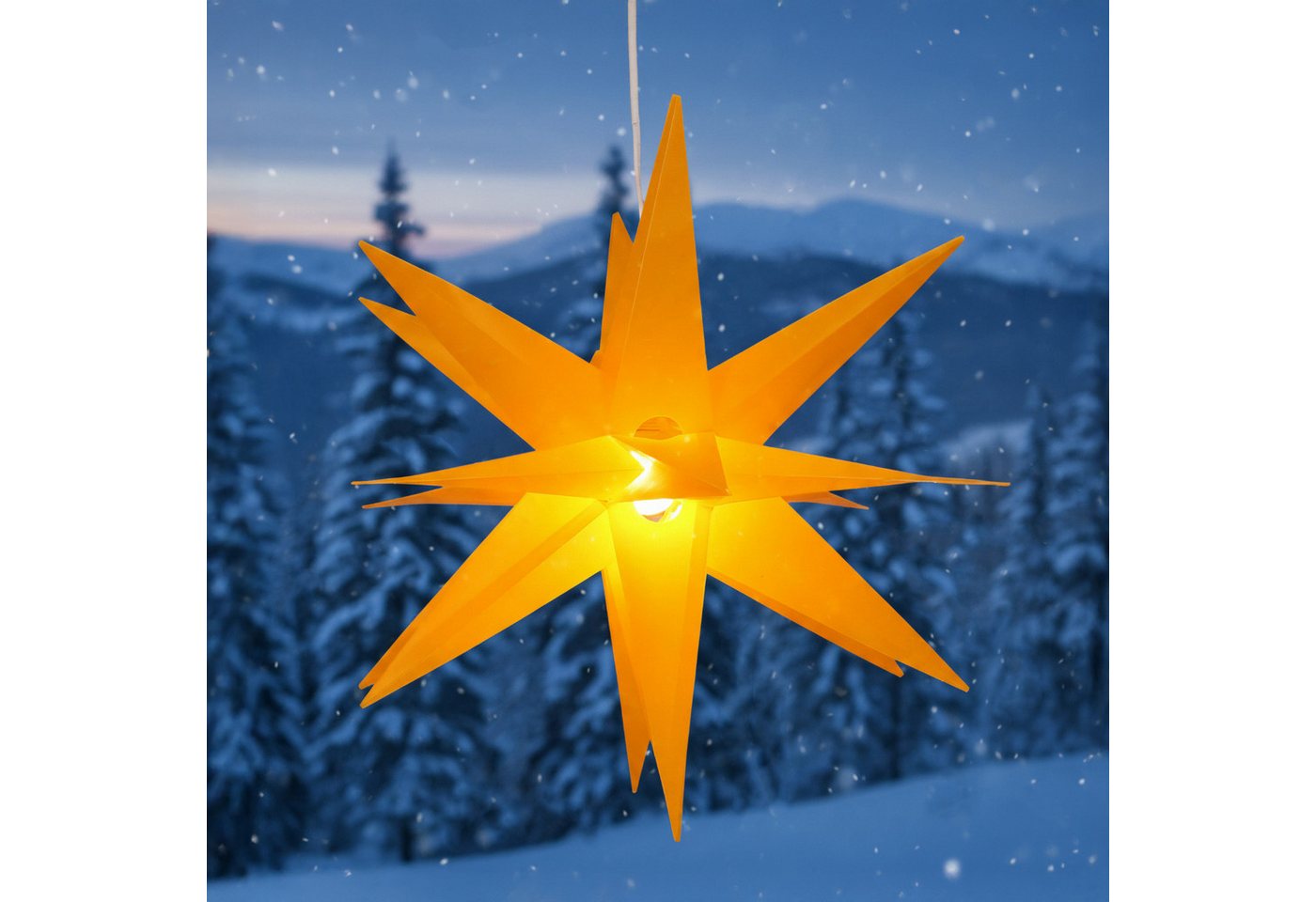 Guru-Shop LED-Stern für außen 3D Außenstern Kaspar, Weihnachtsstern,.., Leuchtmittel inklusive Guru-Shop LED-Stern für außen 3D Außenstern Kaspar, Weihnachtsstern,.., Leuchtmittel inklusive von Guru-Shop