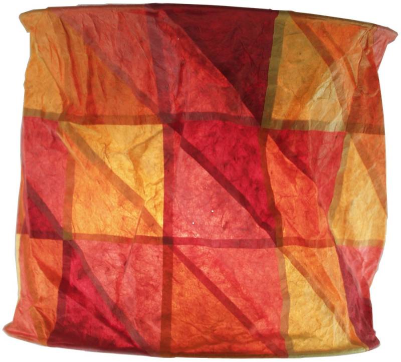 Guru-Shop Lampenschirm Runde Boho Papier Hängelampe, Lokta.. von Guru-Shop
