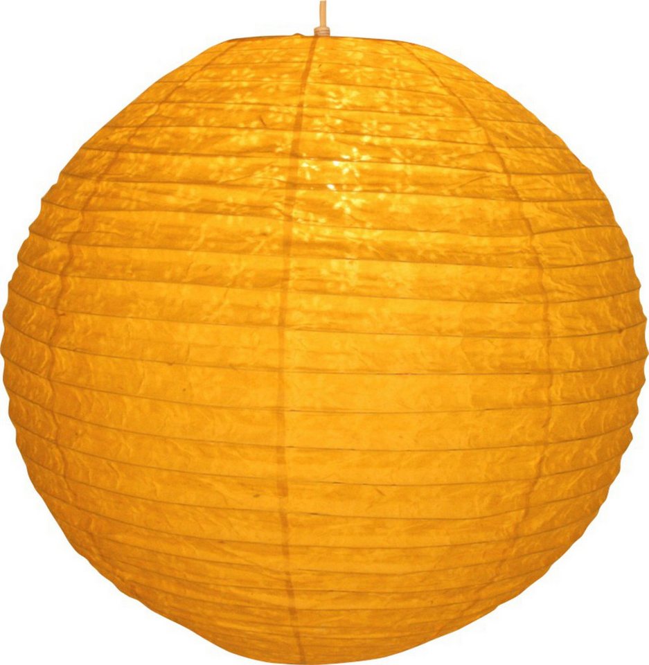Guru-Shop Lampenschirm Runder Lokta Papierlampenschirm, Hängelampe.. Guru-Shop Lampenschirm Runder Lokta Papierlampenschirm, Hängelampe.. von Guru-Shop